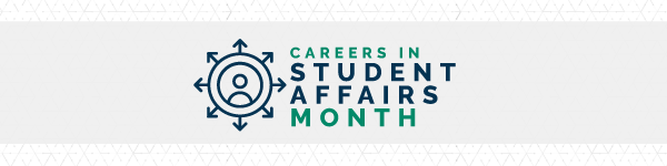 careers in student affairs month email banner